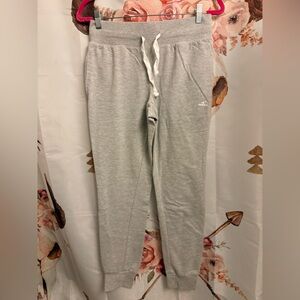 Small O’Neill Gray Drawstring Joggers with White Cord